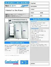 continental-refrigerator-dl3w-pt-heated-cabinet-pass-thru-specsheet-25111978decv.pdf