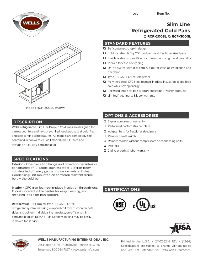 wells-rcp-200sl-cold-food-well-unit-drop-in-refrigerated-specsheet-260503q7s2q1.pdf