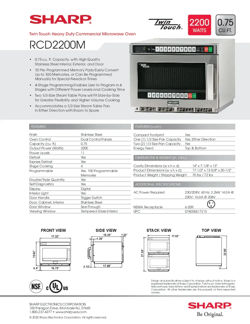 sharp-rcd2200m-microwave-oven-208v-2200-watts-17-52-w-specsheet-260726cp7qu6.pdf