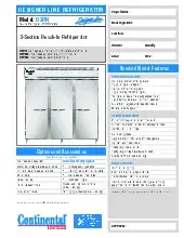 continental-refrigerator-d3rn-refrigerator-reach-in-specsheet-2511198289gx.pdf