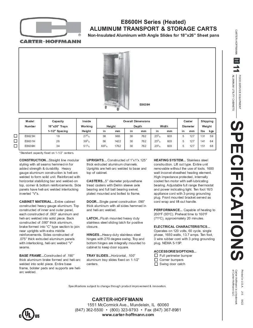 carter-hoffmann-e8623-cabinet-enclosed-bun-food-pan-unheated-specsheet-260927mbl8qh.pdf