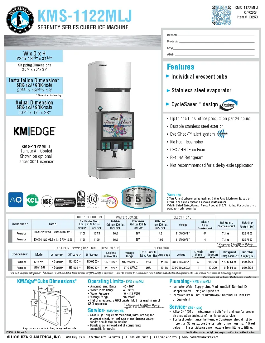 hoshizaki-kms-1122mlj-ice-maker-cube-style-crescent-cube-style-specsheet-260726ddgpgw.pdf