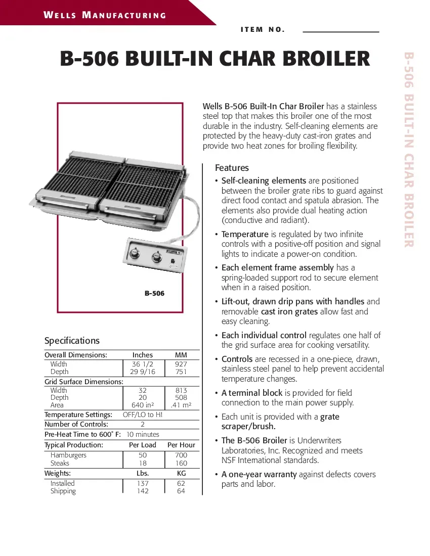 wells-5h-b506-208-charbroiler-electric-built-in-specsheet-260405irvr1s.pdf