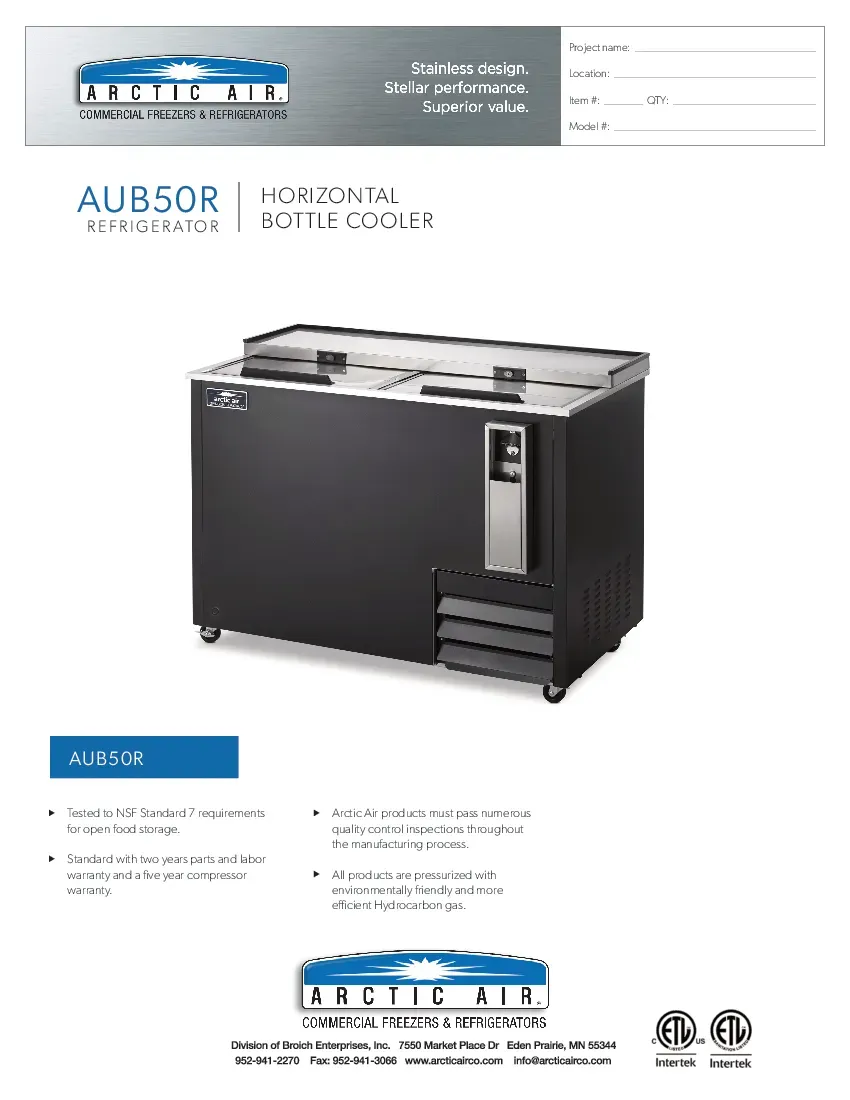 arctic-air-aub50r-bottle-cooler-115v-49-1-2-w-27-d-specsheet-2607266befvl.pdf