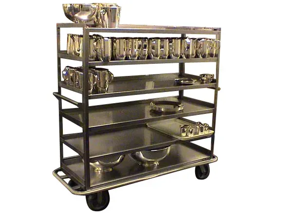 Carter-Hoffmann T610, Cart, Queen Mary, 1200.0 Pound, Made In USA, Silver
