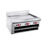 American Range ARGB-24, Griddle on Overfire Broiler, Gas, Countertop