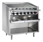 Bakers Pride 4M-T3SA6RN, Charbroiler, Gas, Floor Model