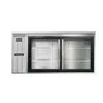 Continental Refrigerator BB69SNSSGD, Back Bar Cabinet, Refrigerated