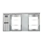 Continental Refrigerator BB69SNSSGDPT, Back Bar Cabinet, Refrigerated, Pass-Thru