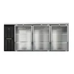 Continental Refrigerator , BB79NGD, Back Bar Cabinet, Refrigerated