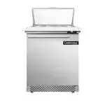 Continental Refrigerator D27N8C-FB, Refrigerated Counter, Sandwich / Salad Unit
