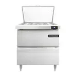 Continental Refrigerator D32N12M-D, Refrigerated Counter, Mega Top Sandwich / Salad Unit