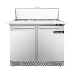 Continental Refrigerator D36N10C-FB, Refrigerated Counter, Sandwich / Salad Unit