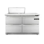 Continental Refrigerator D48N8C-FB-D, Refrigerated Counter, Sandwich / Salad Unit