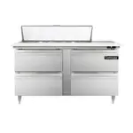 Continental Refrigerator D60N12C-D, Refrigerated Counter, Sandwich / Salad Unit