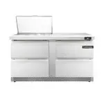 Continental Refrigerator , D60N12M-FB-D, Refrigerated Counter, Mega Top Sandwich / Salad Unit