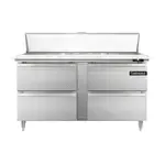 Continental Refrigerator D60N16C-D, Refrigerated Counter, Sandwich / Salad Unit