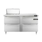 Continental Refrigerator D60N8-D, Refrigerated Counter, Sandwich / Salad Unit