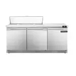 Continental Refrigerator D72N12-FB, Refrigerated Counter, Sandwich / Salad Unit