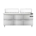 Continental Refrigerator D72N18-D, Refrigerated Counter, Sandwich / Salad Unit
