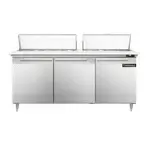 Continental Refrigerator D72N18C, Refrigerated Counter, Sandwich / Salad Unit