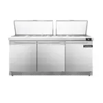 Continental Refrigerator , D72N27M-FB, Refrigerated Counter, Mega Top Sandwich / Salad Unit