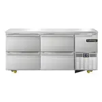 Continental Refrigerator FA68N-U-D, Freezer, Undercounter, Reach-In