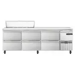 Continental Refrigerator RA93N12-D, Refrigerated Counter, Sandwich / Salad Unit