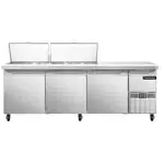 Continental Refrigerator RA93N27M, Refrigerated Counter, Mega Top Sandwich / Salad Unit