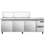 Continental Refrigerator RA93N30M, Refrigerated Counter, Mega Top Sandwich / Salad Unit