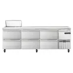 Continental Refrigerator RA93N8-D, Refrigerated Counter, Sandwich / Salad Unit