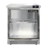 Continental Refrigerator SW27NGD-FB, Refrigerated Counter, Work Top