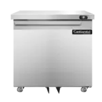 Continental Refrigerator SW32N-U, Refrigerator, Undercounter, Reach-In