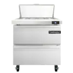 Continental Refrigerator SW32N8-D, Refrigerated Counter, Sandwich / Salad Unit