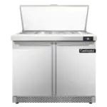 Continental Refrigerator SW36N15M-FB, Refrigerated Counter, Mega Top Sandwich / Salad Unit