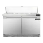 Continental Refrigerator SW48N12C-FB, Refrigerated Counter, Sandwich / Salad Unit