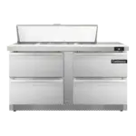 Continental Refrigerator SW60N12-FB-D, Refrigerated Counter, Sandwich / Salad Unit