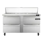 Continental Refrigerator SW60N16-D, Refrigerated Counter, Sandwich / Salad Unit