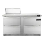 Continental Refrigerator SW60N8C-FB-D, Refrigerated Counter, Sandwich / Salad Unit