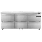 Continental Refrigerator , SW72N-U-D, Refrigerator, Undercounter, Reach-In