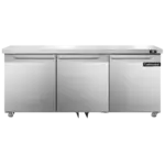 Continental Refrigerator SW72N-U, Refrigerator, Undercounter, Reach-In