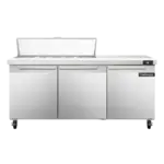 Continental Refrigerator SW72N12, Refrigerated Counter, Sandwich / Salad Unit