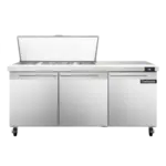 Continental Refrigerator SW72N18M, Refrigerated Counter, Mega Top Sandwich / Salad Unit
