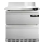 Continental Refrigerator , SWF32NBS-FB-D, Freezer Counter, Work Top