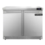 Continental Refrigerator SWF36N-FB, Freezer Counter, Work Top