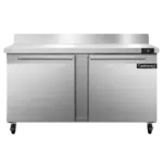 Continental Refrigerator SWF60NBS, Freezer Counter, Work Top