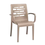 Grosfillex US118181, Chair, Armchair, Stacking, Outdoor