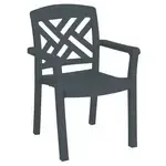 Grosfillex US451002, Chair, Armchair, Stacking, Outdoor