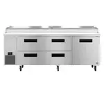 Hoshizaki PR93B-D4, Refrigerated Counter, Pizza Prep Table