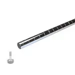 Thunder Group CMPC072, Shelving; Chrome Post with Leveling Foot